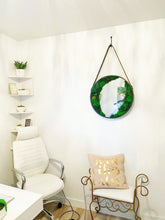 Load image into Gallery viewer, Moss Mirror - Black with Strap