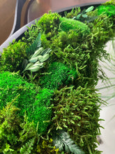 Load image into Gallery viewer, Moss Mirror - Black with Strap