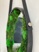 Load image into Gallery viewer, Moss Mirror - Black with Strap
